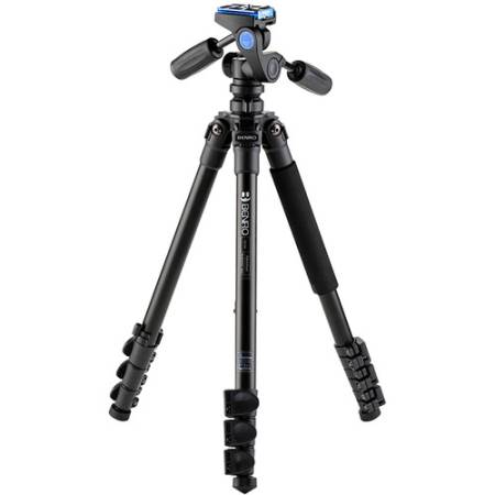 Benro Adventure TAD18AHD1A - zestaw, statyw + głowica obrotowo-uchylna HD1A